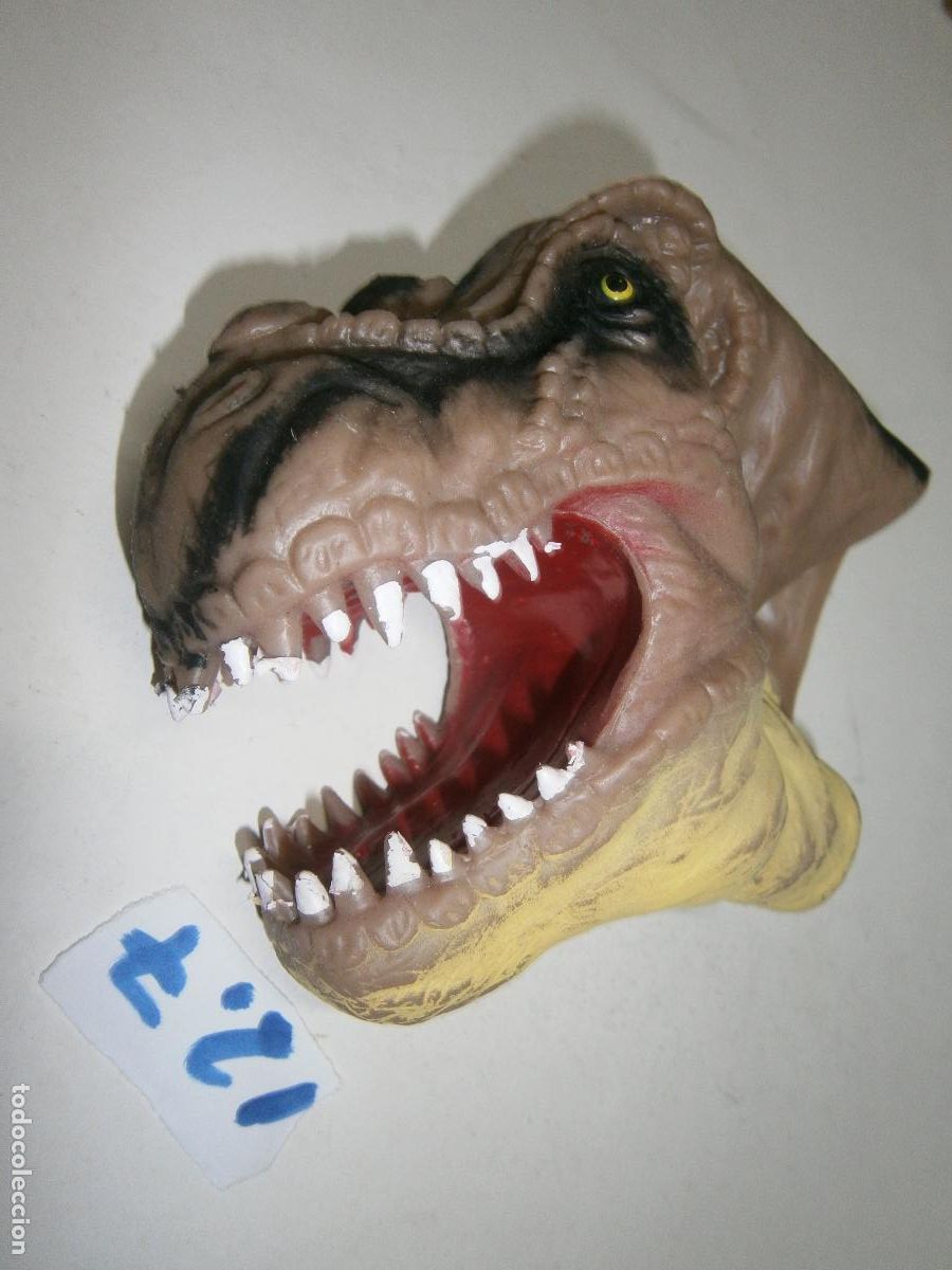 Figuras de a&ccedil;&atilde;o: FIGURA DE GOMA O PVC - DINOSAURIO MARIONETA DE MANO