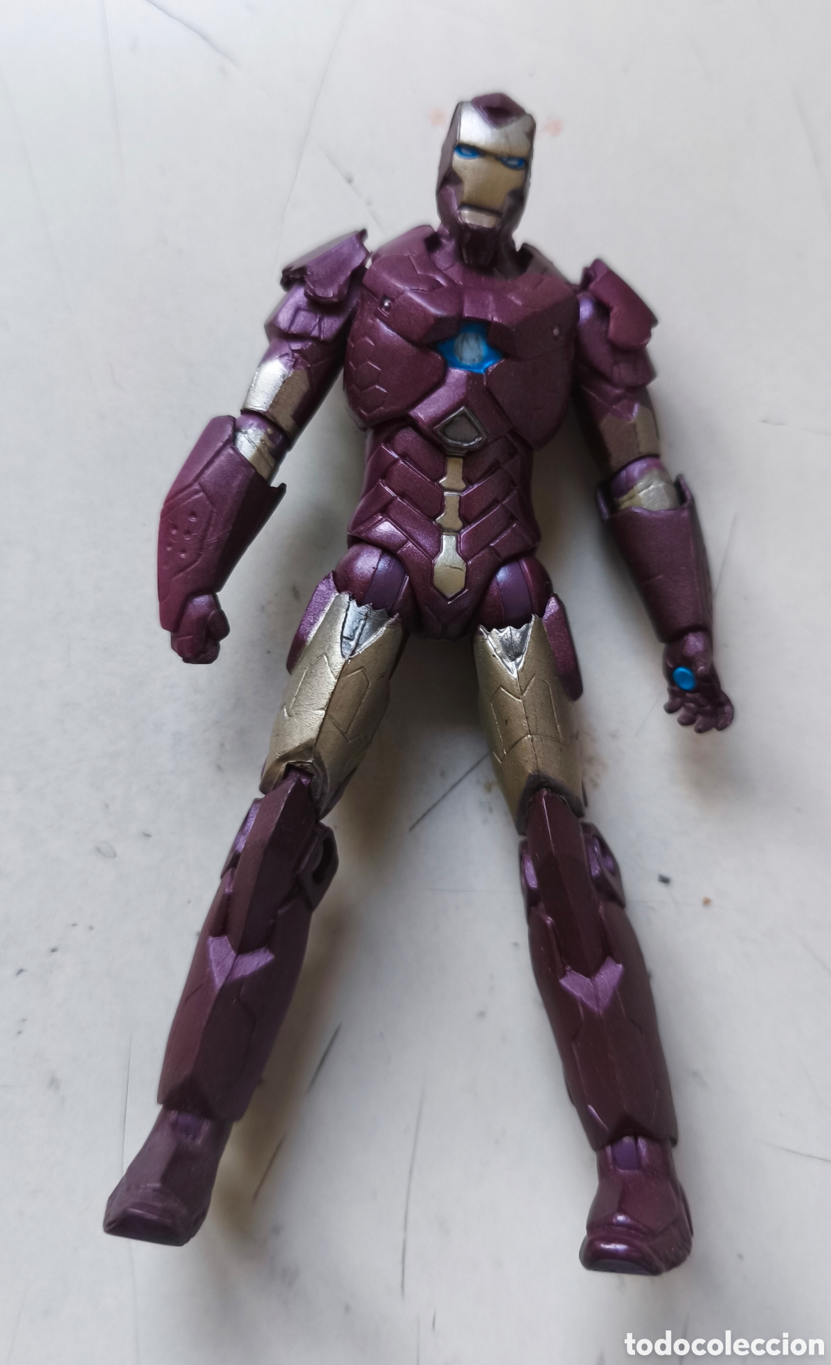 Figuras de acci&oacute;n: Iron Man de la colecci&oacute;n Concept Series pel&iacute;cula Iron Man 2, Hasbro a&ntilde;o 2010.