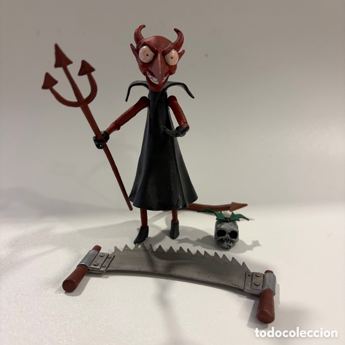 Figuras de acci&oacute;n: figura mu&ntilde;eco devil diablo pesadilla antes de navidad neca series 4 2006