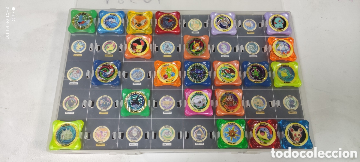 Figuras de acci&oacute;n: COLECCI&Oacute;N WAPS POKEMON DE PANINI A&Ntilde;O 2003 - Foto 6