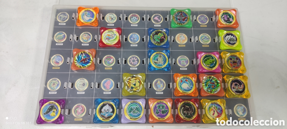 Figuras de acci&oacute;n: COLECCI&Oacute;N WAPS POKEMON DE PANINI A&Ntilde;O 2003 - Foto 8