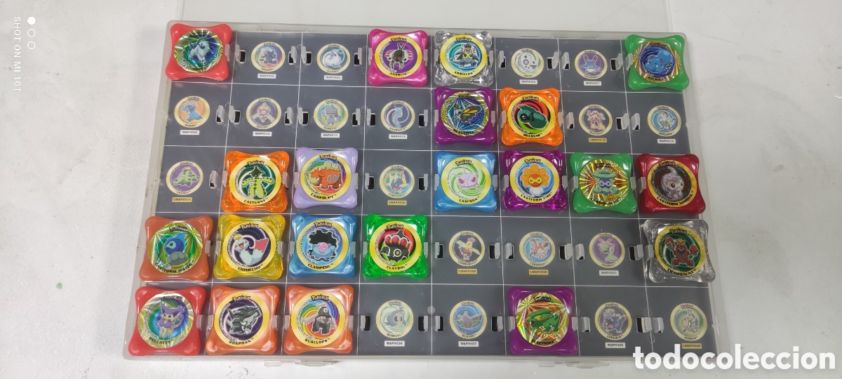 Figuras de acci&oacute;n: COLECCI&Oacute;N WAPS POKEMON DE PANINI A&Ntilde;O 2003 - Foto 9