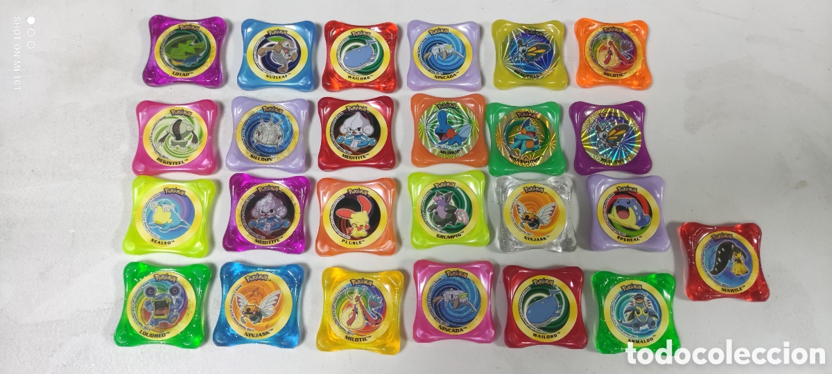 Figuras de acci&oacute;n: COLECCI&Oacute;N WAPS POKEMON DE PANINI A&Ntilde;O 2003 - Foto 10