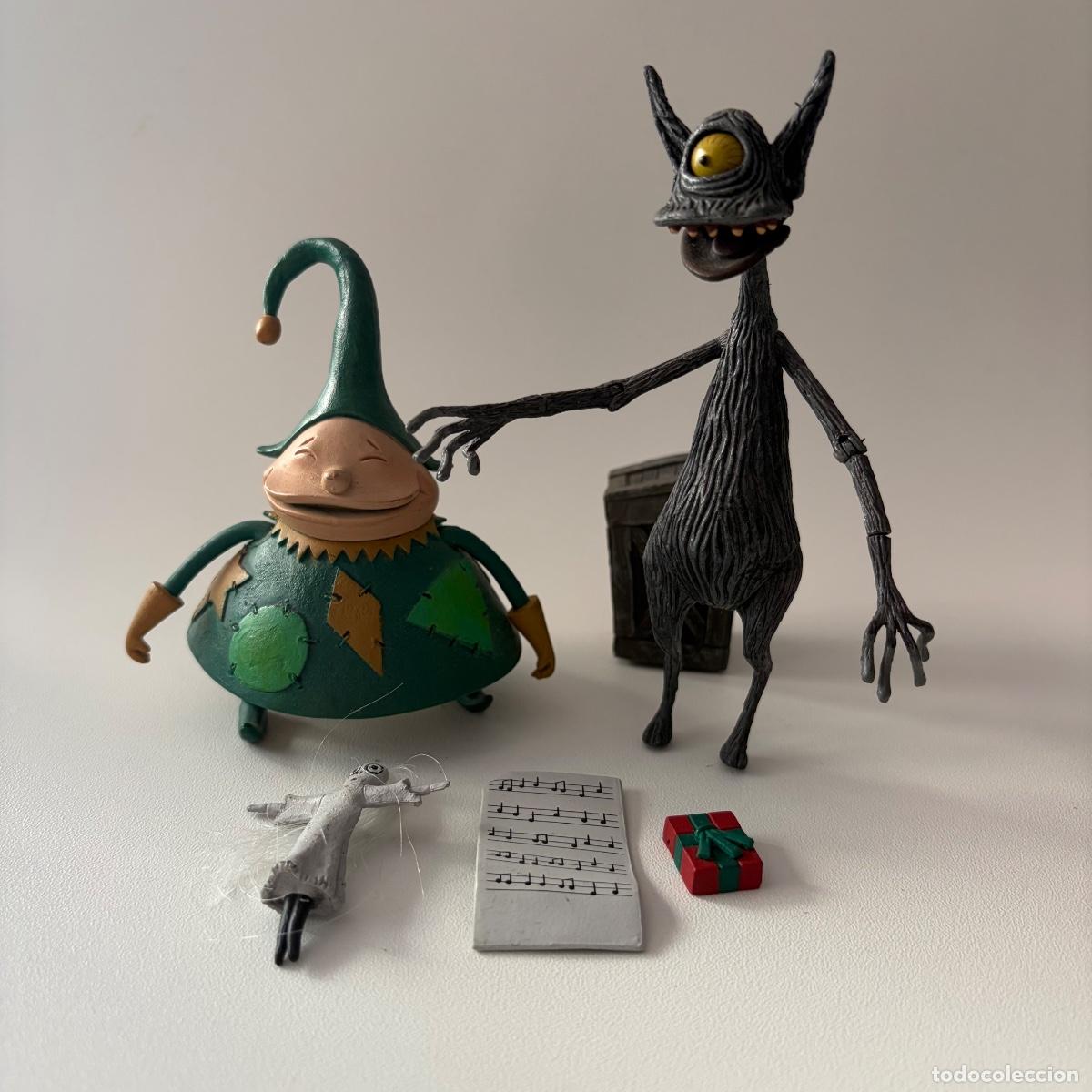 Figuras de acci&oacute;n: figura mu&ntilde;eco cyclops c&iacute;clope pesadilla antes de navidad neca 2005