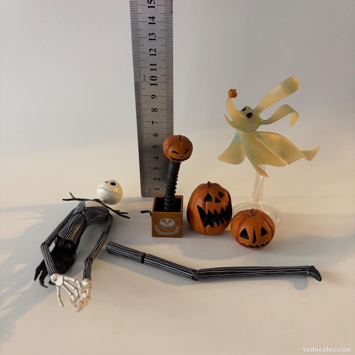Figuras de acci&oacute;n: figura mu&ntilde;eco jack skellington neca 2004 pesadilla antes de navidad zero accesorios