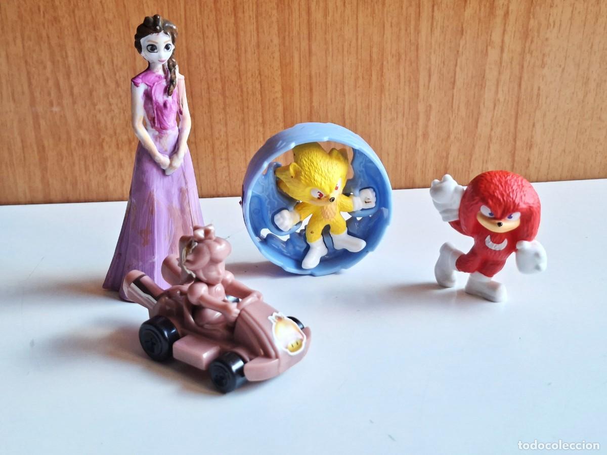 Figuras de a&ccedil;&atilde;o: LOTE DE FIGURAS McDONALD&rdquo;S HAPPY MEAL -SONIC,MARIO KART Y FROZEN