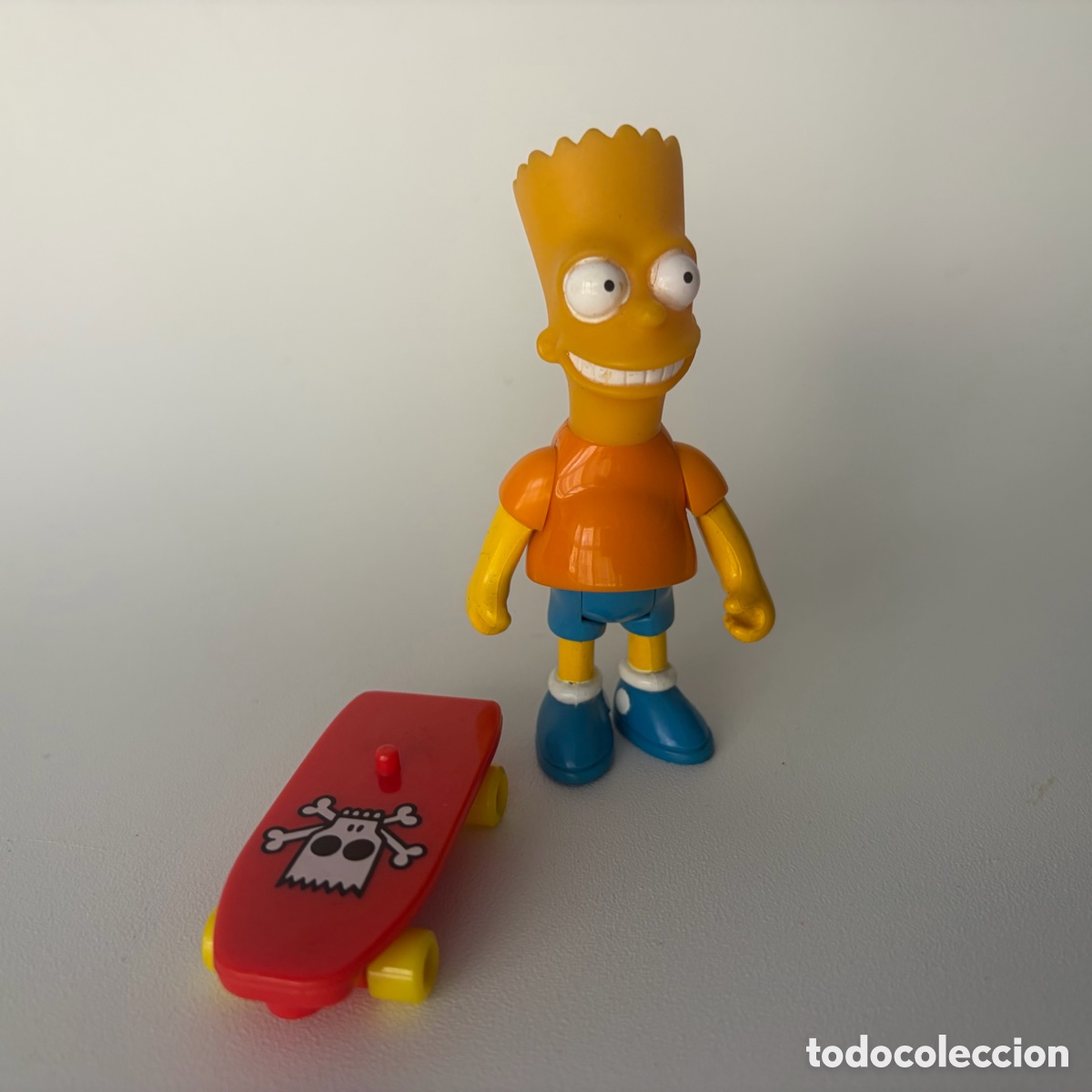 Figuras de acci&oacute;n: figura mu&ntilde;eco bart simpson los simpson world of springfield playmates 2000 monopat&iacute;n simpsons