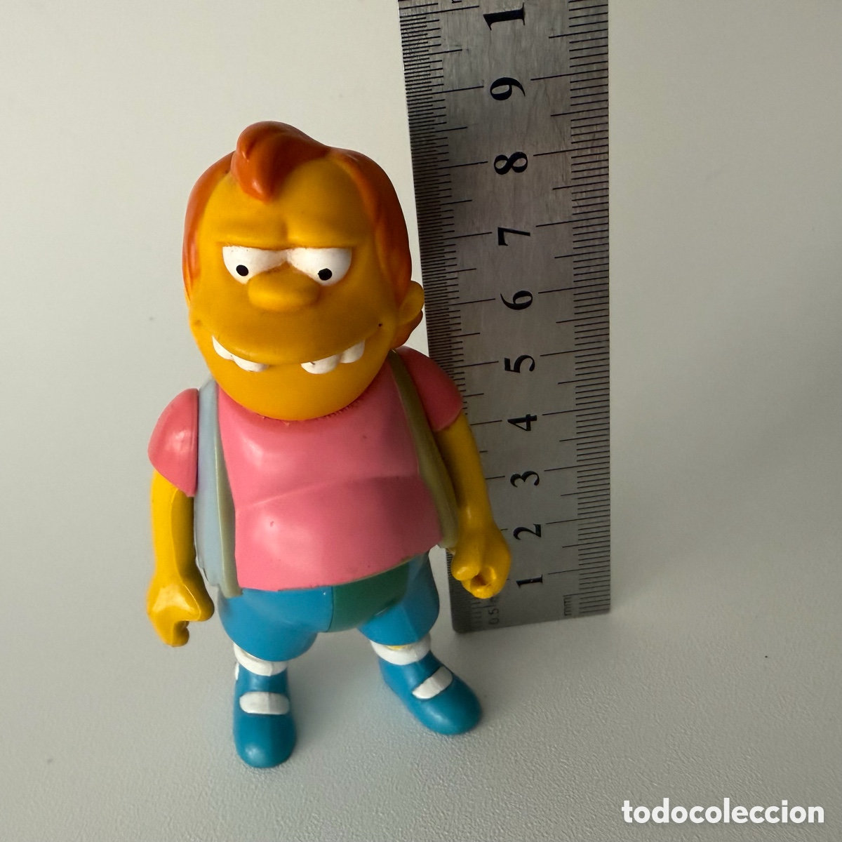 Figuras de acci&oacute;n: figura mu&ntilde;eco nelson muntz los simpson world of springfield playmates 2001 simpsons