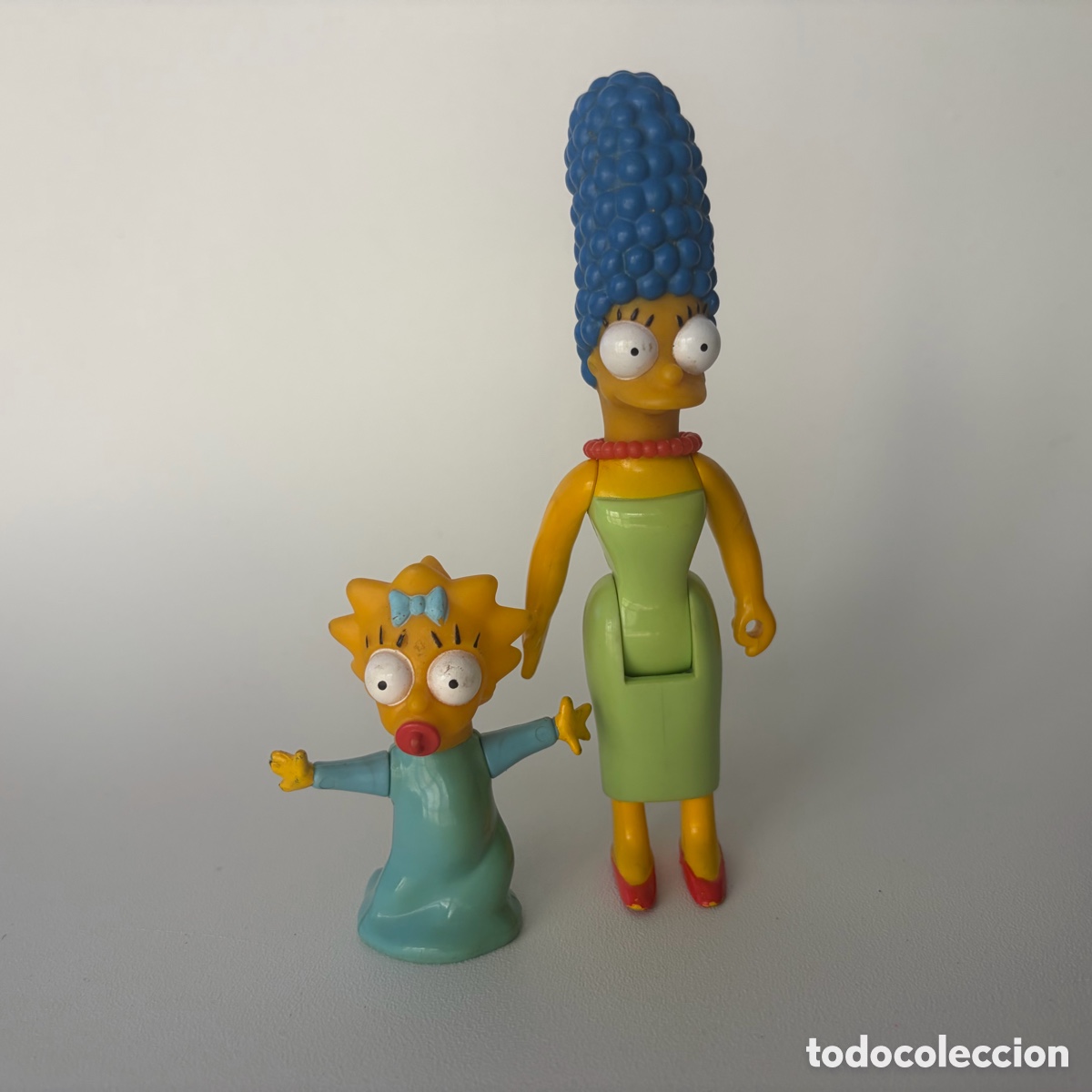 Figuras de acci&oacute;n: figura mu&ntilde;eco marge y maggie simpson world of springfield playmates 2000 simpsons
