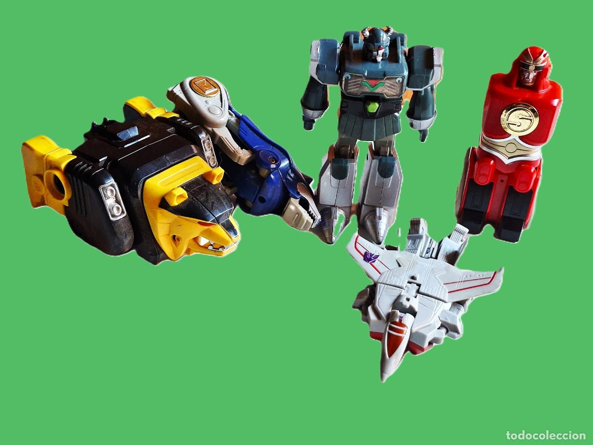 Actionfiguren: LOTE FIGURAS TRANSFORMERS Y POWER RANGERS VINTAGE 1995 BANDAI / HASBRO