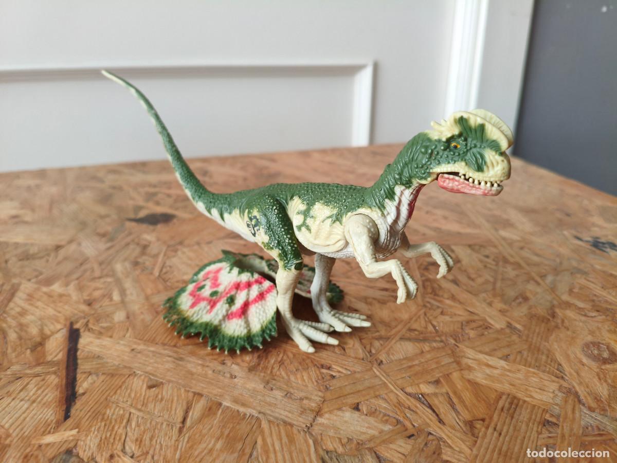 Figuras de acci&oacute;n: Dilophosaurus Jurassic Park Kenner 1993 (JP.11) - Con Collar&iacute;n Vintage