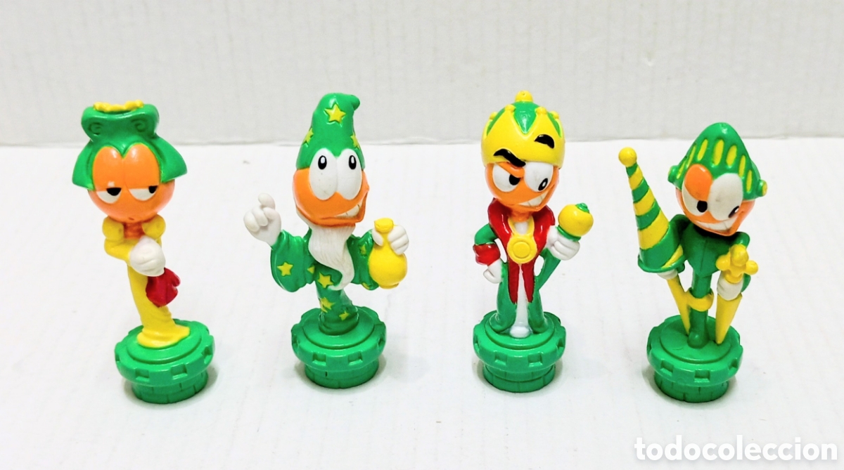 Figuras de acci&oacute;n: 4 FIGURAS DE CHUPA CHUSP- VERDES - - Foto 3