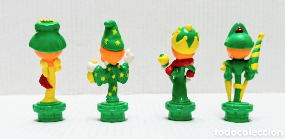 Figuras de acci&oacute;n: 4 FIGURAS DE CHUPA CHUSP- VERDES - - Foto 4