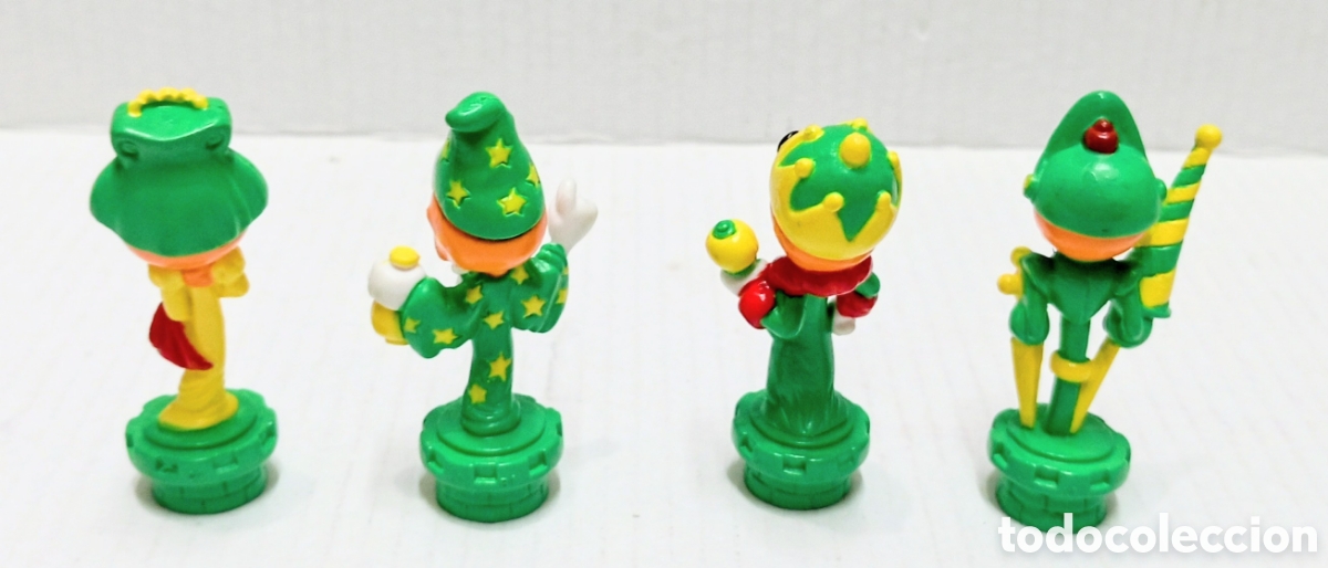 Figuras de acci&oacute;n: 4 FIGURAS DE CHUPA CHUSP- VERDES - - Foto 5