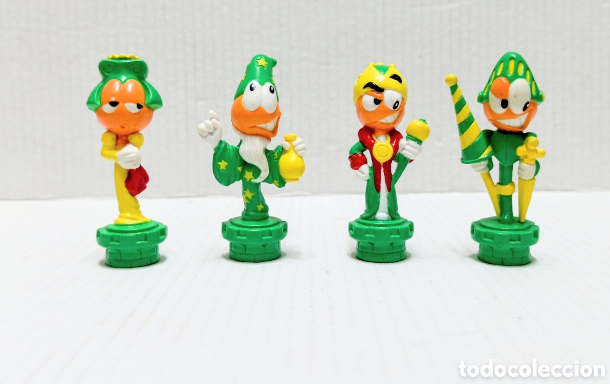 Figuras de acci&oacute;n: 4 FIGURAS DE CHUPA CHUSP- VERDES - - Foto 2