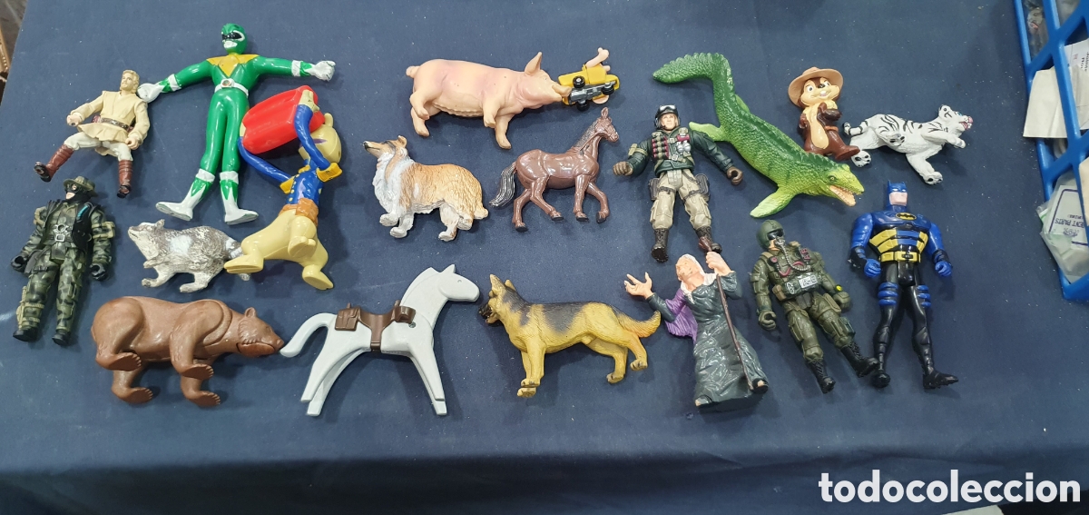 Actionfiguren: Lote de figuras de acci&oacute;n variadas. (L139)