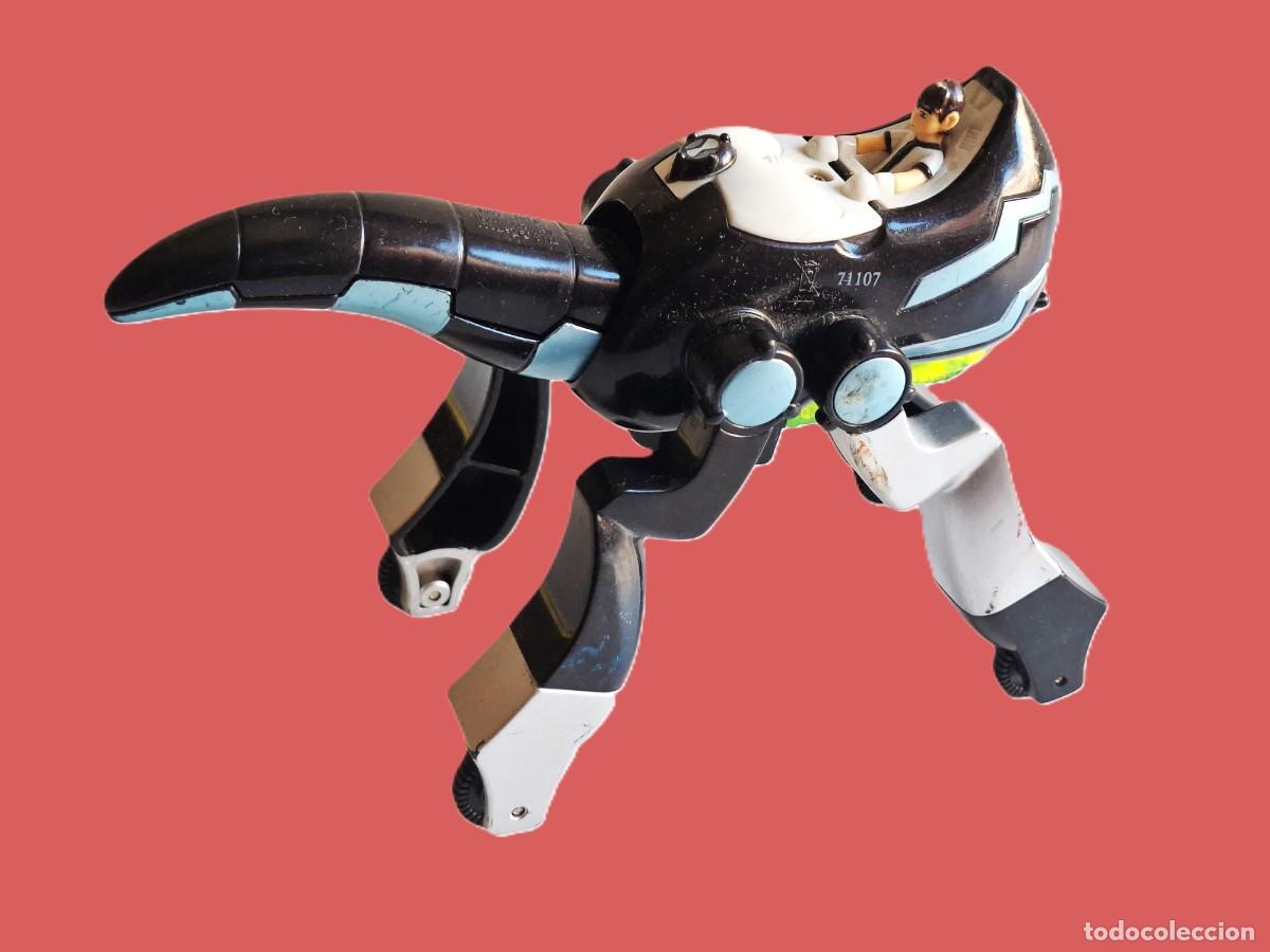 Figuras de acci&oacute;n: BEN 10 NAVE TRANSFORMABLE XLR8 BANDAI 2006 COMPLETO - Foto 1