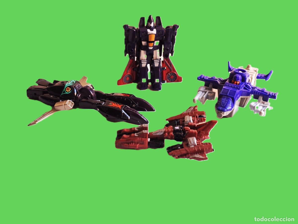 Figurines d'action: LOTE DE FIGURAS TRANSFORMERS Y ROBOT AVIONES CONVERTIBLES