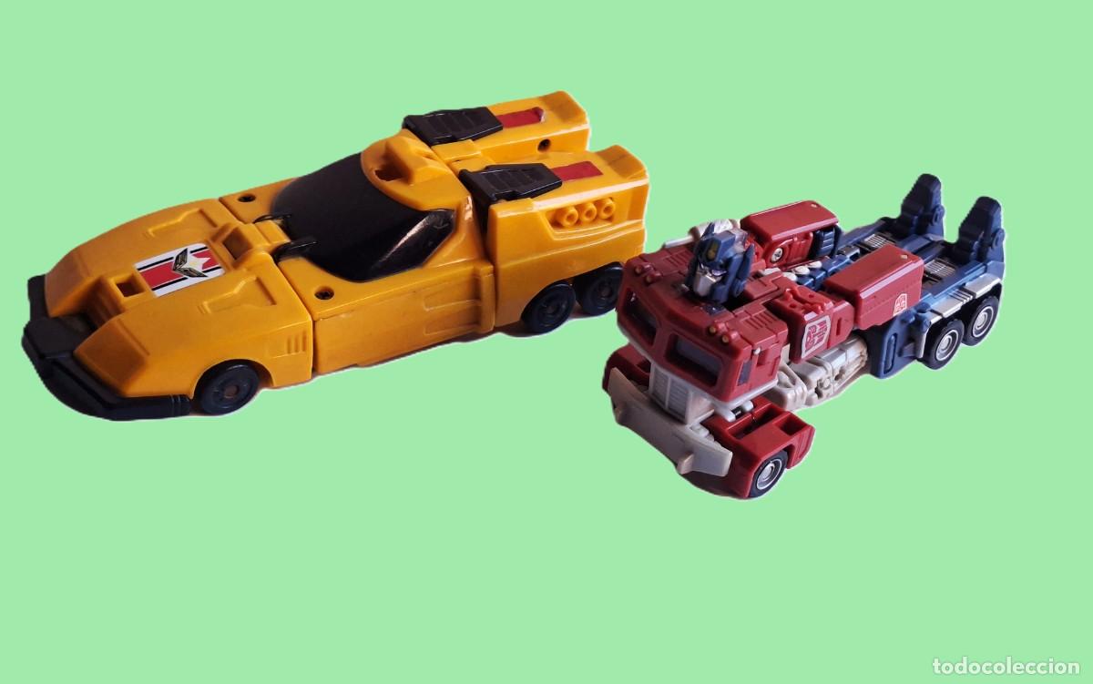 Figuras de a&ccedil;&atilde;o: LOTE FIGURAS TRANSFORMERS OPTIMUS PRIME CLASSICS Y DASH MAX BRAVE EXKAISER