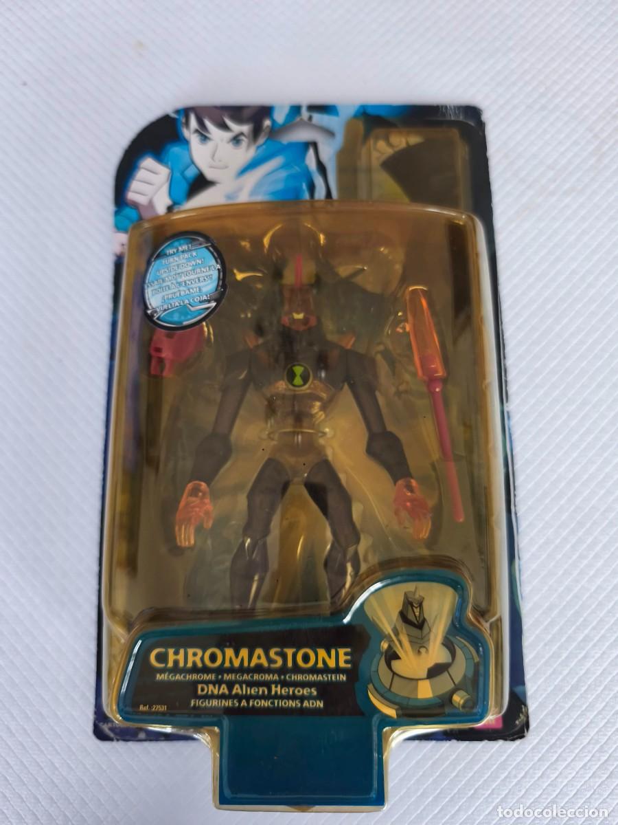 Figuras de acci&oacute;n: Figura de accion CHROMASTONE de la serie BEN 10 alien force