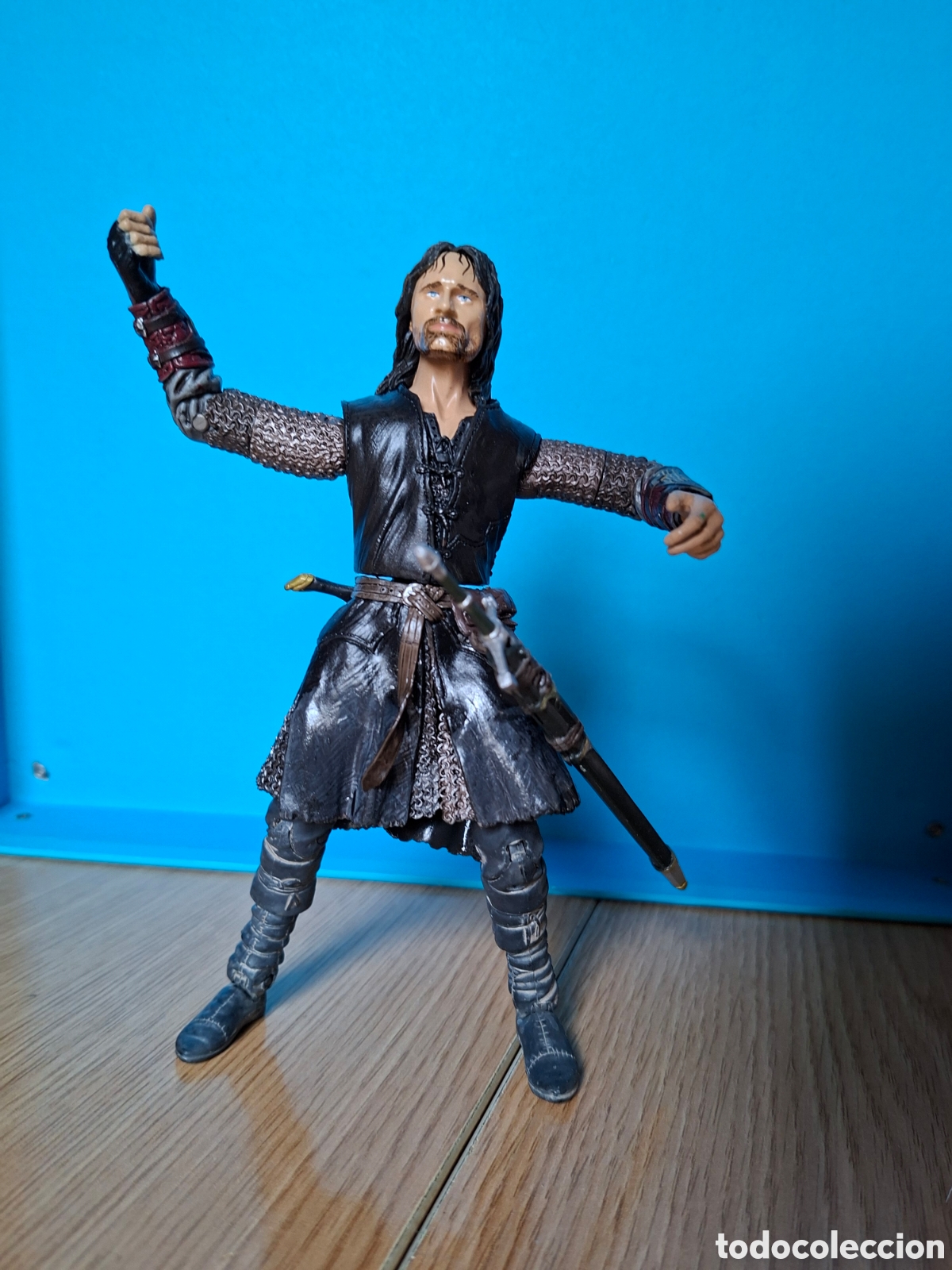 Figure di azione: EL SE&Ntilde;OR DE LOS ANILLOS, ARAGORN-TRANCOS (TOY BIZ)