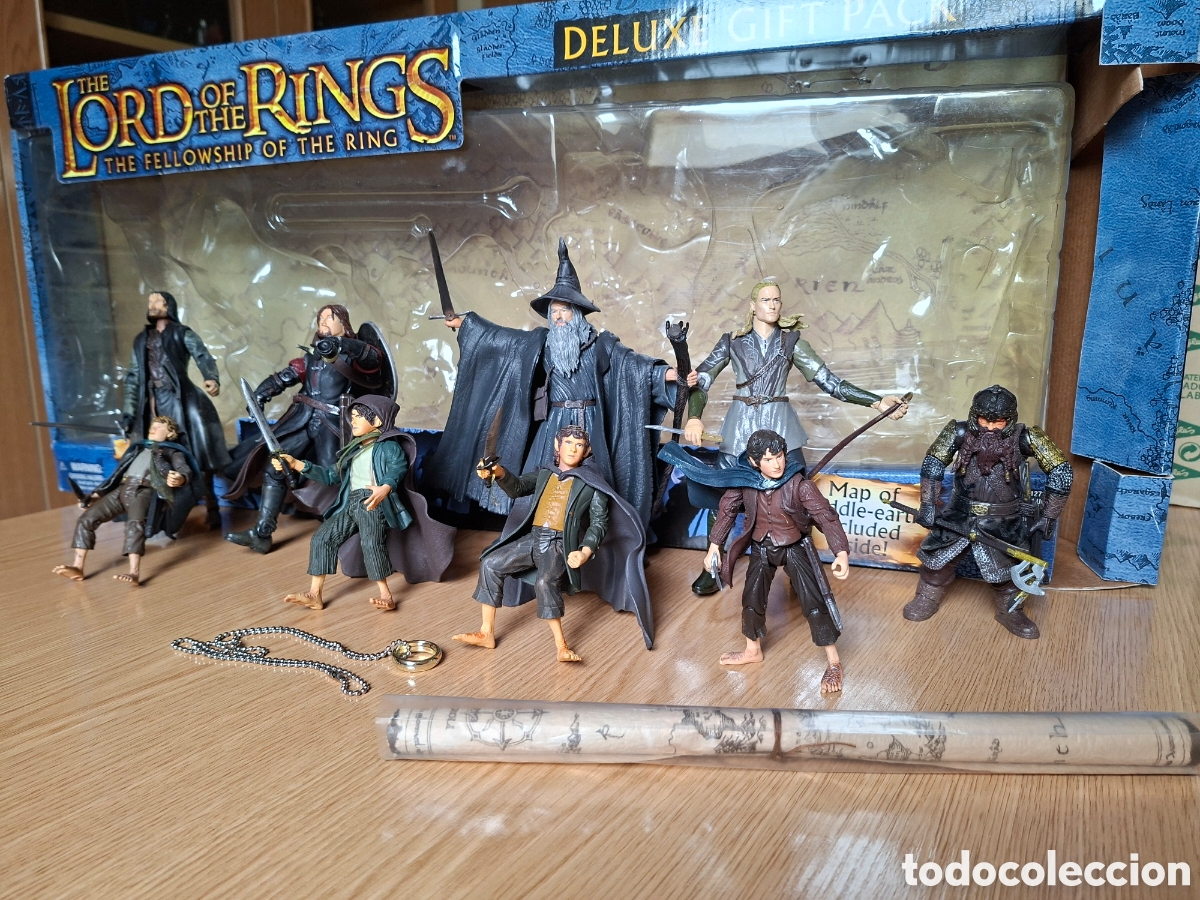 Actionfiguren: EL SE&Ntilde;OR DE LOS ANILLOS, LA COMUNIDAD DEL ANILLO (TOY BIZ)