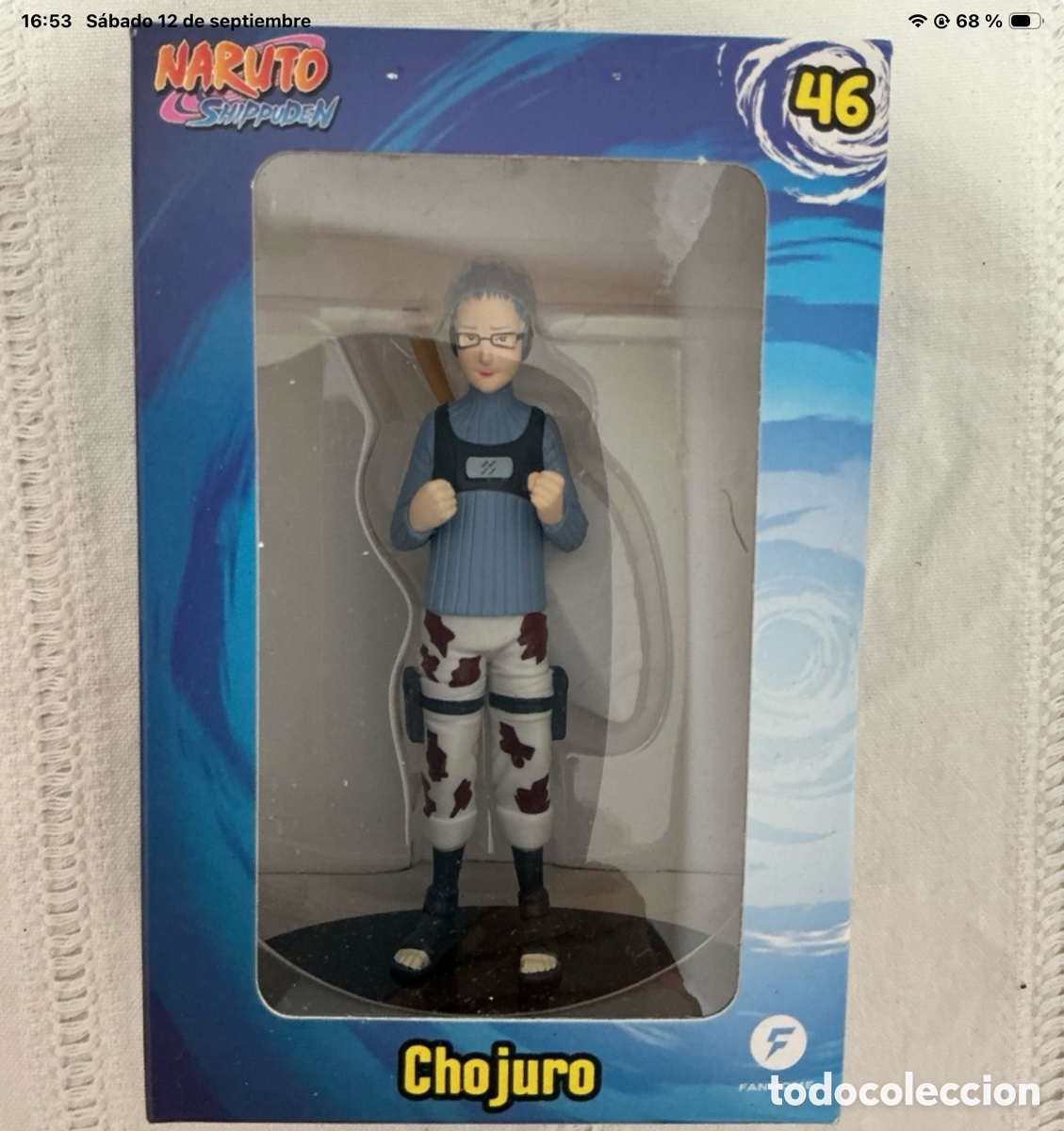 Figuras de acci&oacute;n: Figura Naruto Shippuden Chojuro N&ordm; 46 &ndash; Fanhome &ndash; Caja original