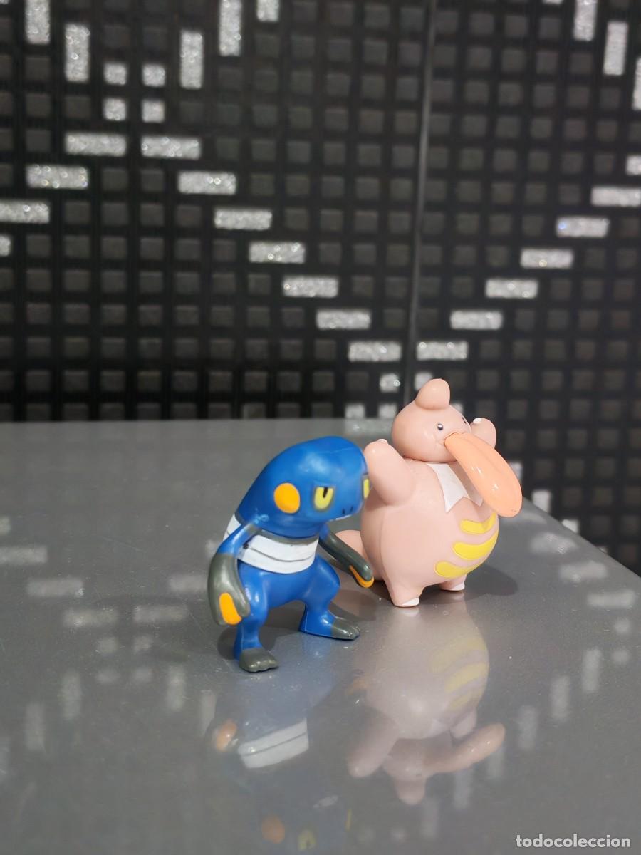 Figuras de acci&oacute;n: Pack Figuras Pok&eacute;mon Lickilicky y Croagunk - Foto 2