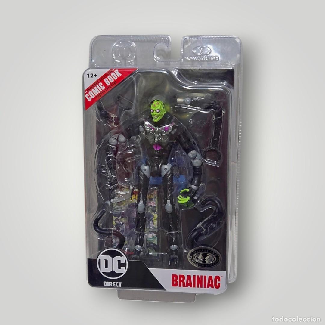 Figuras de acci&oacute;n: figura de acci&oacute;n de Brainiac (Platinum Edition Chase) de McFarla