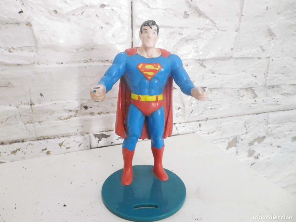 Figuras de acci&oacute;n: Figura Superman Vintage Burger King 1988 - Portavasos DC Comics Coleccionismo