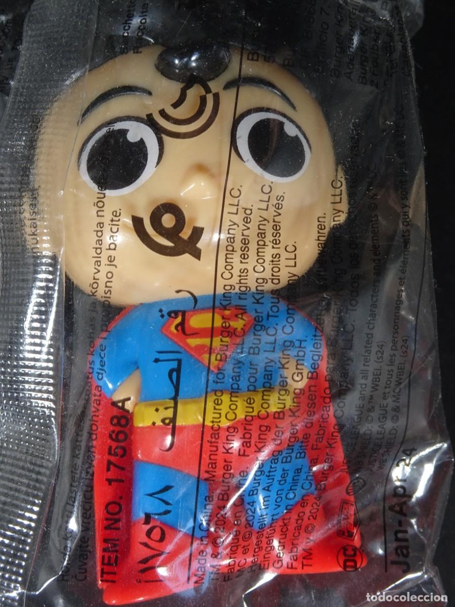 Action Figures: BURGER KING, SUPERMAN, JUSTICA LEAGUE, DC, PRECINTADO, VER FOTOS
