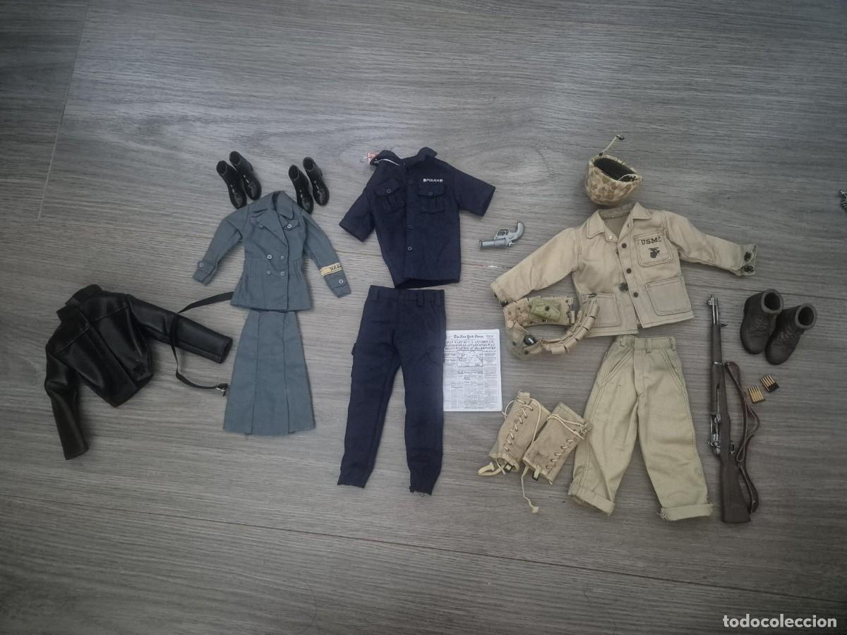 Figuras de acci&oacute;n: lote uniformes escala 1/6