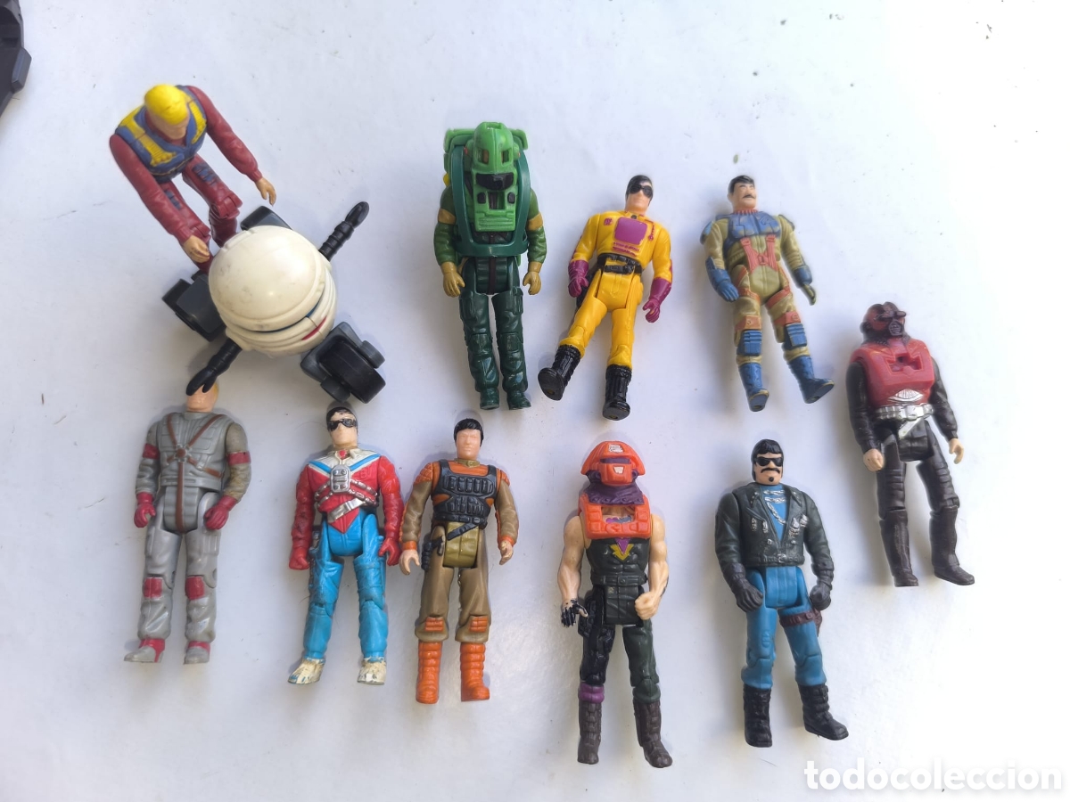 Figuras de acci&oacute;n: Lote 10 figuras M.A.S.K de kenner perfecto estado,figurad vintage de los 80.