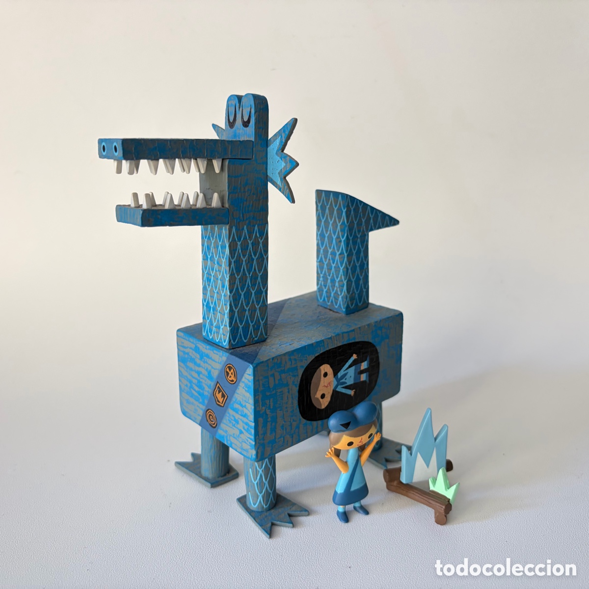 Figuras de acci&oacute;n: Amanda Visell Dragon Scout Blue Boy Eater LE 300 Switcheroo 2009