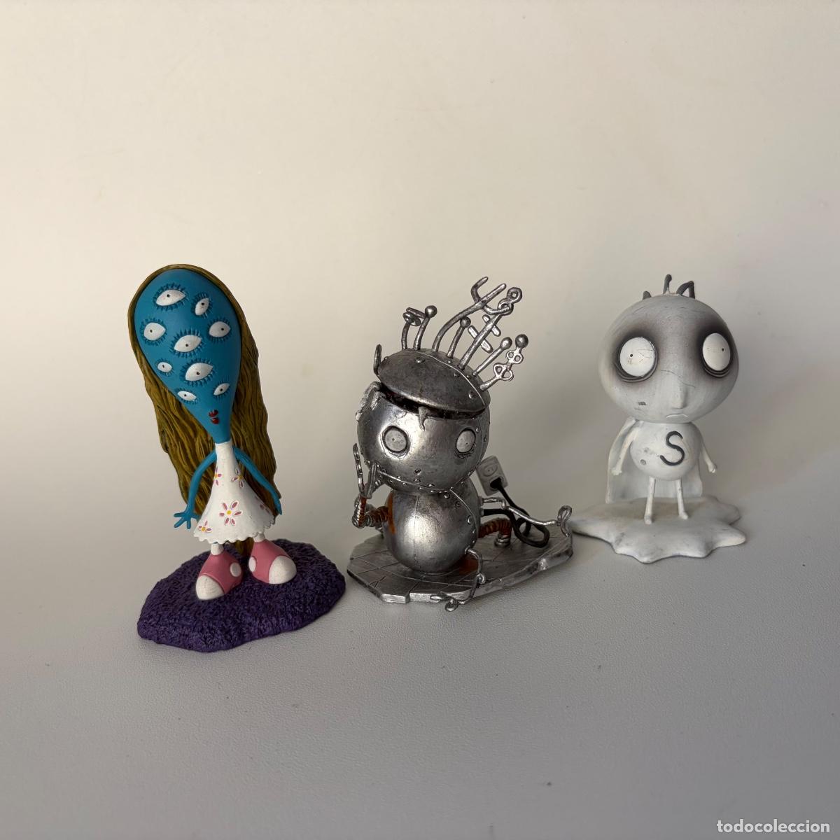 Figuras de acci&oacute;n: figura mu&ntilde;ecos Tim Burton Tragic Toys Dark Horse Robot boy Stain Boy The Girl with Many Eyes