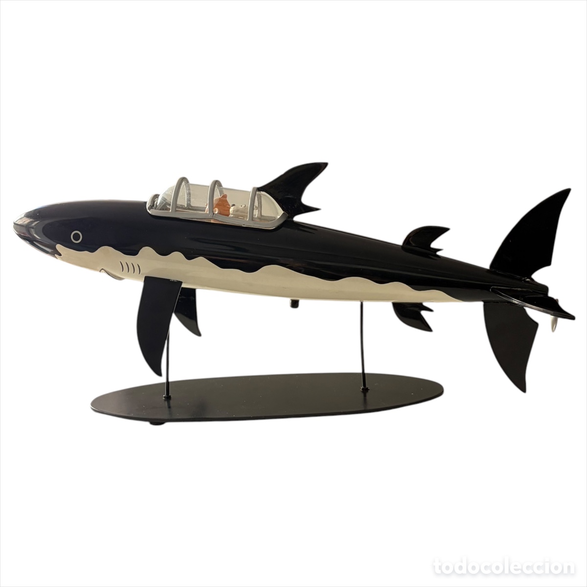 Figuras de acci&oacute;n: submarino tiburon Tintin Moulinsart Images Mythiques 43 cm SNOWY SHARK SUBMARINE
