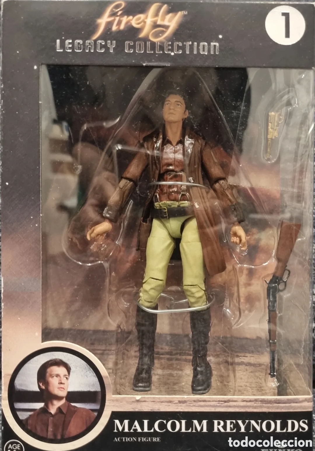 Figuras de acci&oacute;n: Malcolm Reynolds &rdquo;Firefly Legacy collection 1&rdquo;