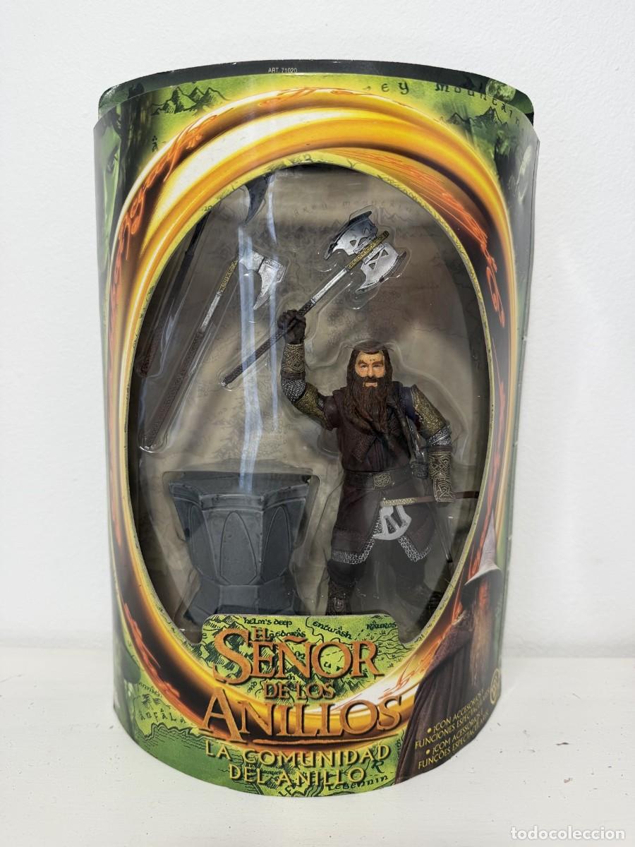 Figuras de acci&oacute;n: GIMLI | El Se&ntilde;or de los Anillos | TOY BIZ, FAMOSA | 2001