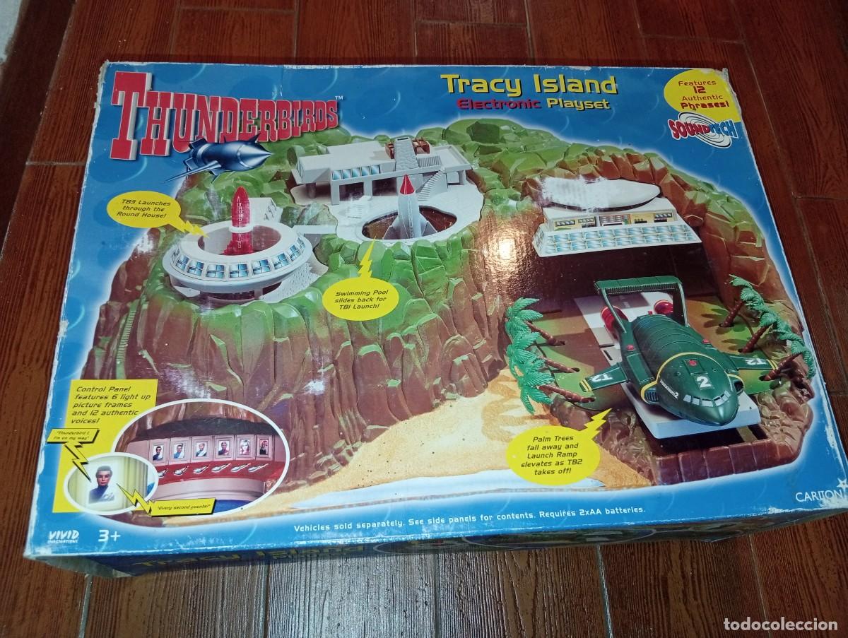 Figuras de acci&oacute;n: Tracy Island. Isla secreta de los Thunderbirds.Karlton.