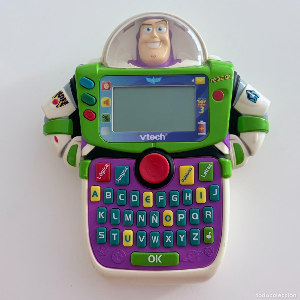 Figuras de acci&oacute;n: VTech Buzz Lightyear Learn and Go Toy Story 3 Disney Pixar audio espa&ntilde;ol funcionando 2010