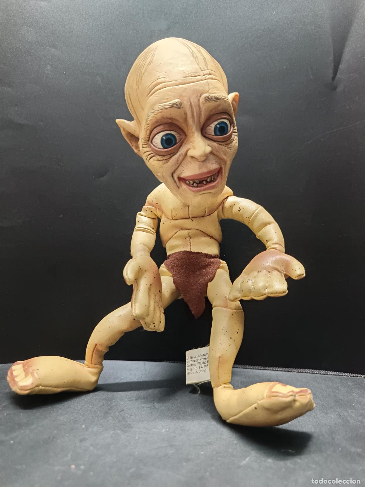 Figuras de acci&oacute;n: GOLLUM Figura Deluxe de NECA con sonido de PVC y cuero. 28cm. Funcionando