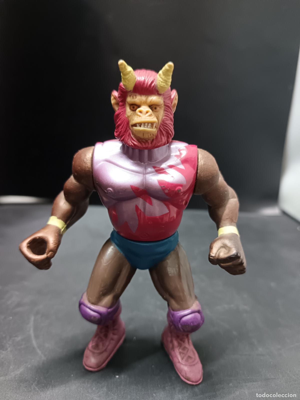 Figuras de acci&oacute;n: Simio Rey Demonio de la serie Apes Attacks . Marca: Mannix Bootleg Motu. 16cm. Simios El planeta.