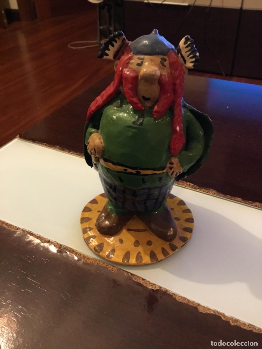 Figuras de acci&oacute;n: Figura asterix ,jefe de la aldea ,muy rara ,antigua