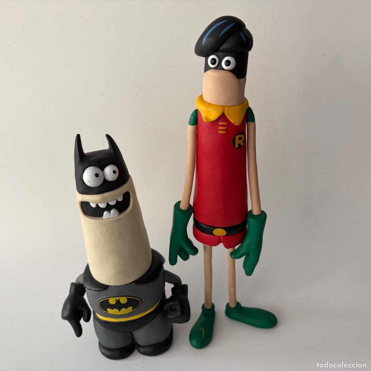 Figuras de acci&oacute;n: figuras Batman & Robin Aardman DC Collectibles 2013