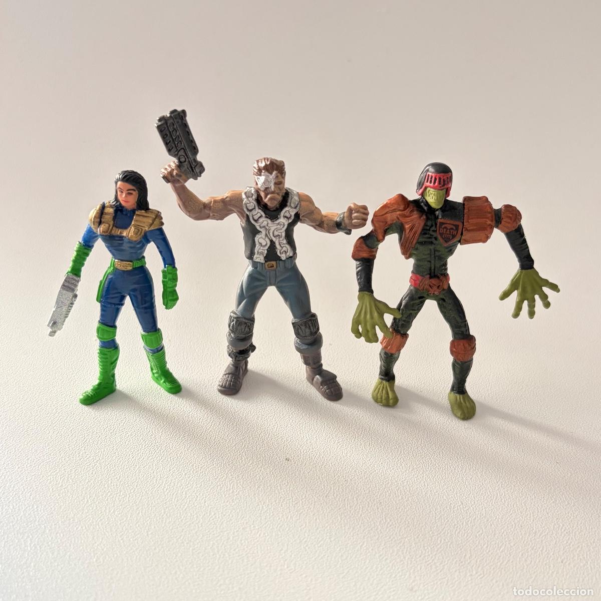 Figuras de acci&oacute;n: Judge Dredd Judge vs Anti-Judges Pack 4 Mattel 1995