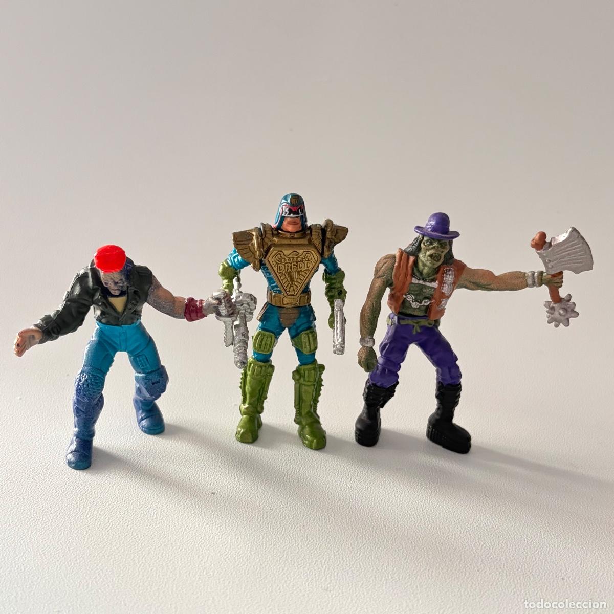 Figuras de acci&oacute;n: Judge Dredd Judge vs Uglies Pack 3 Mattel 1995