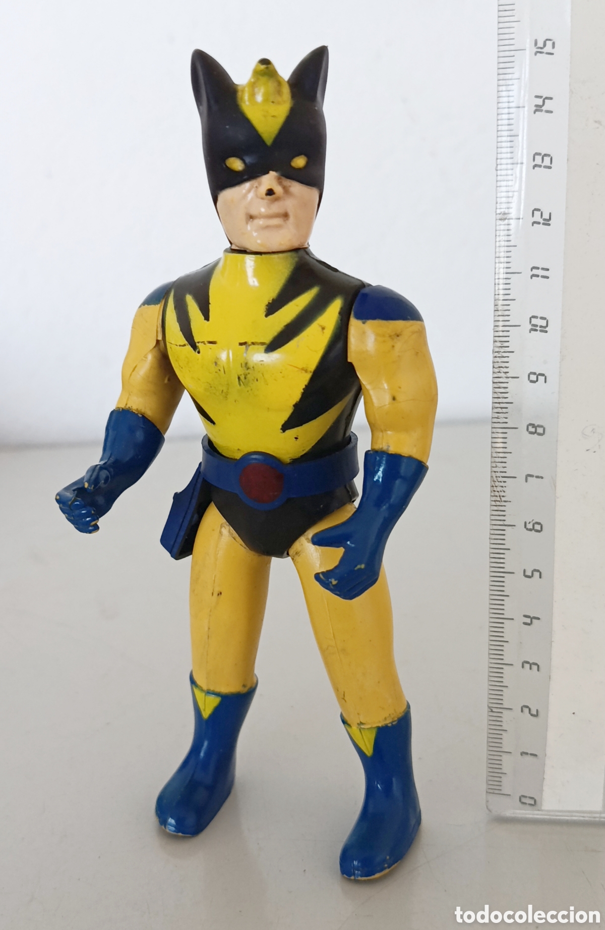 Figuras de acci&oacute;n: Power pro Hero figura acci&oacute;n mu&ntilde;eco vintage lobezno bootleg motu ko