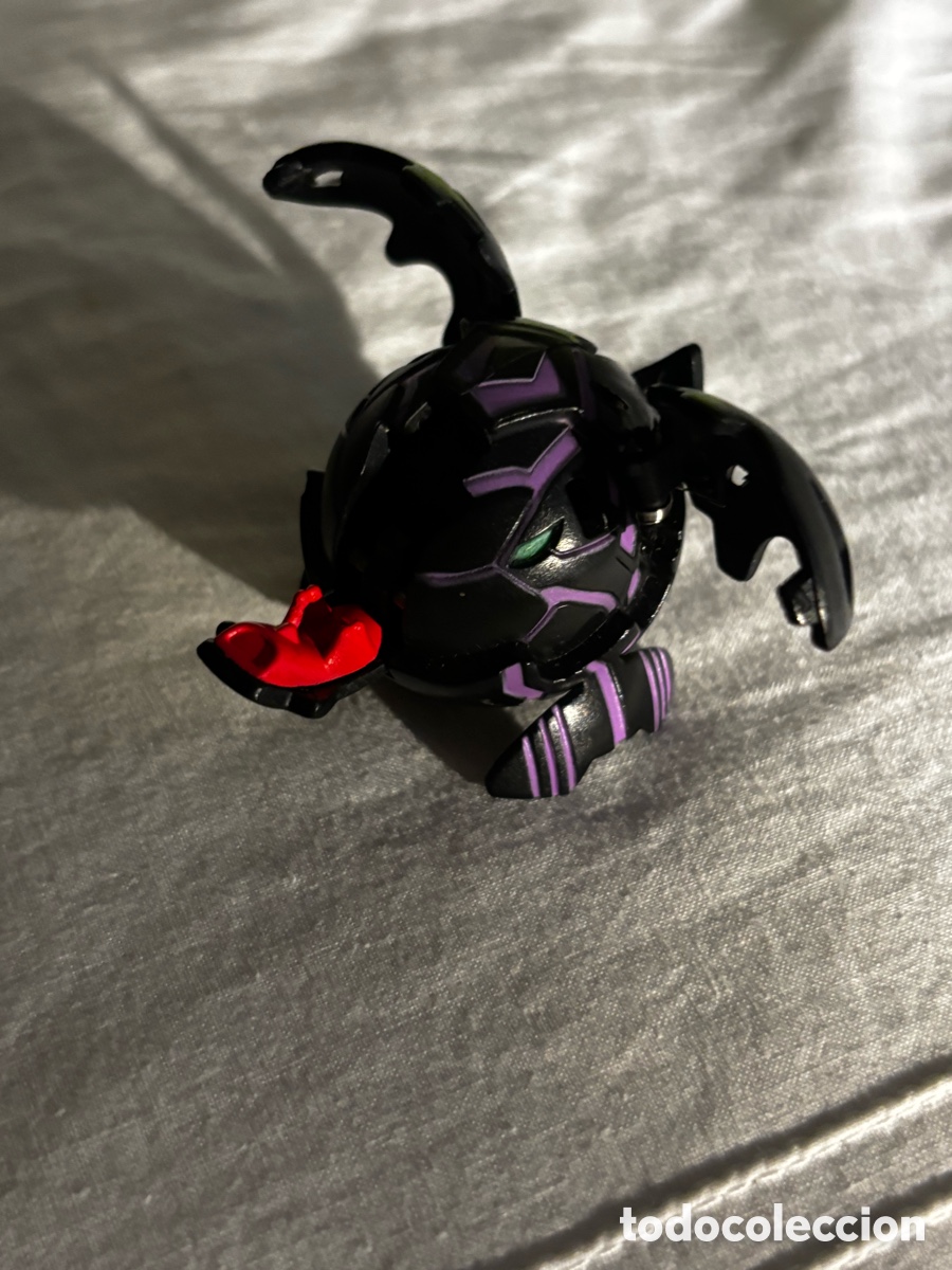 Figuras de acci&oacute;n: Bakugan MUY RARO B2 Tuskor Negro Darkus VHTF