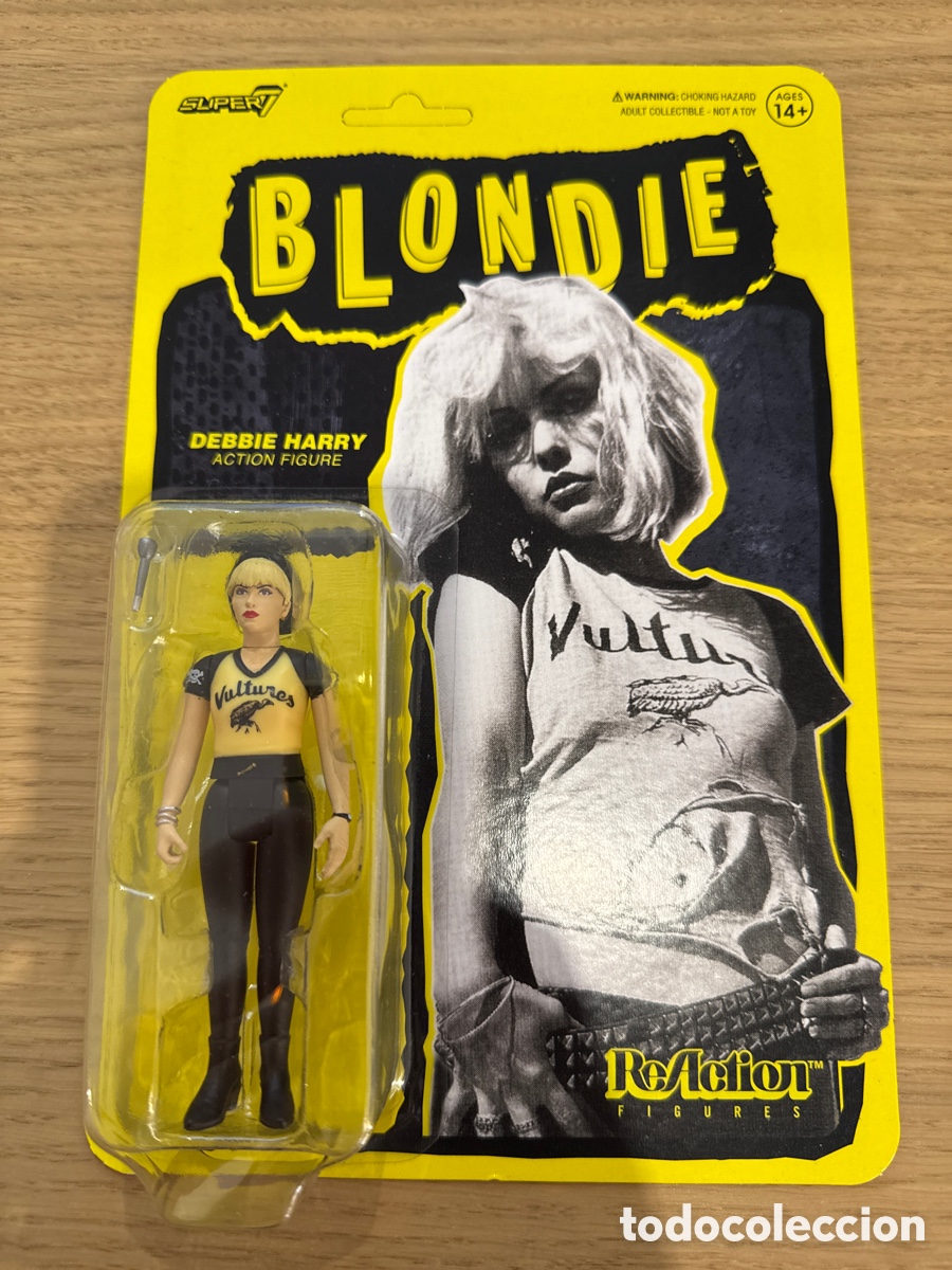 Figuras de acci&oacute;n: Figura Debbie Harry Blondie ReAction Super7