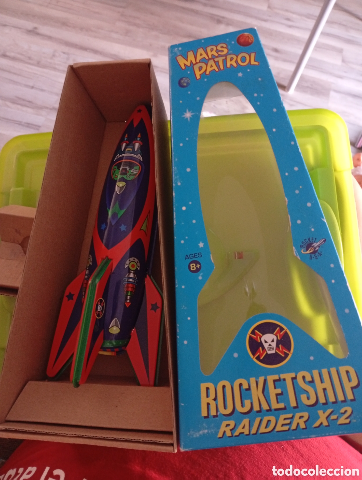 Figuras de acci&oacute;n: Cohete rocketship nuevo mars patrol